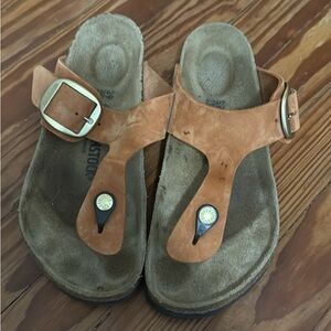 Birkenstock Gizeh Suede Big Buckle